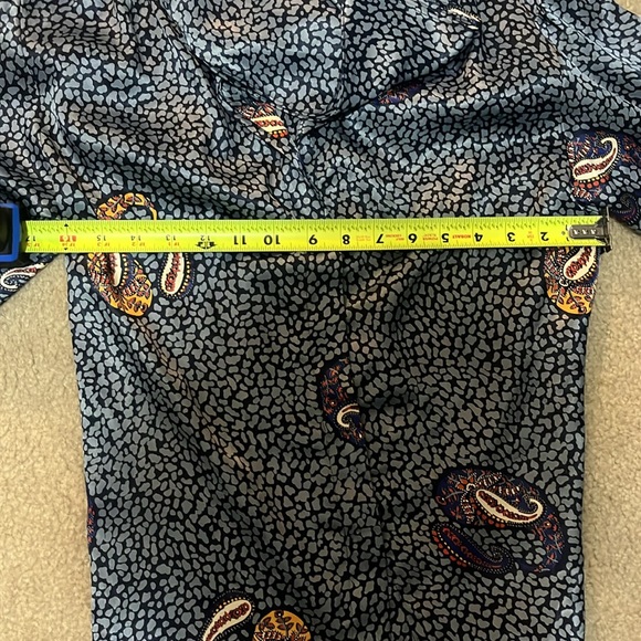 🎉Host Pick🎉 Vintage Nicola Button Down High Collard 80’s Styled Shirt size 6 - Picture 10 of 10